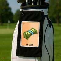 La Lana Mexican Slang Chicano Bingo Cards Golf Towel thumb 2