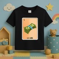 La Lana Mexican Slang Chicano Bingo Cards Toddler T-Shirt thumb 3