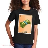 La Lana Mexican Slang Chicano Bingo Cards Kids T-Shirt thumb 2
