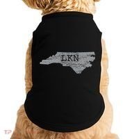 Lkn Lake Norman North Carolina State Gift To Him Her Doggie Tank thumb 0