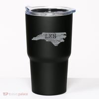 Lkn Lake Norman North Carolina State Gift To Him Her Tumbler thumb 0