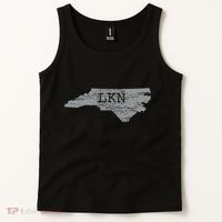 Lkn Lake Norman North Carolina State Gift To Him Her Tank Top thumb 2