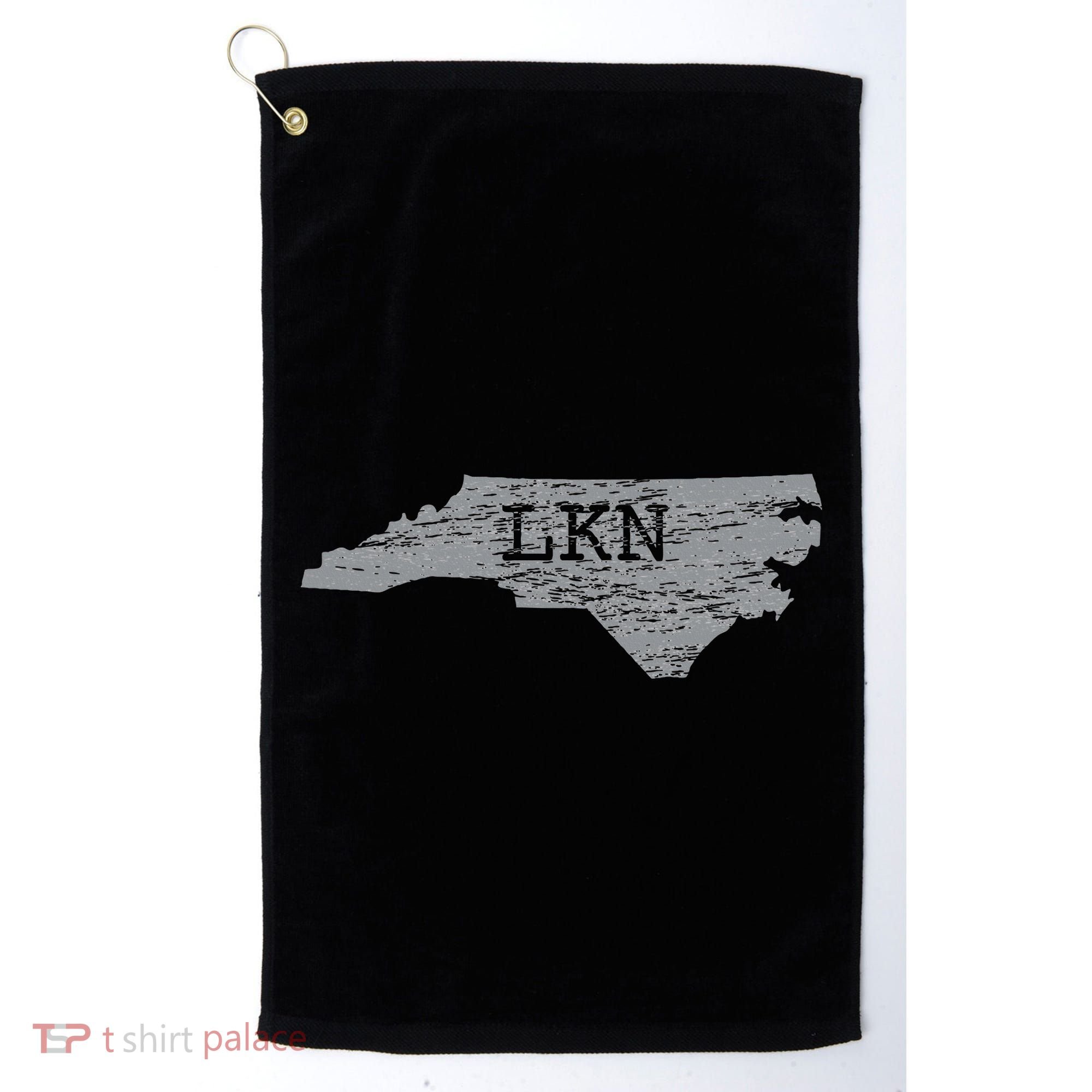 Lkn Lake Norman North Carolina State Gift To Him Her Golf Towel