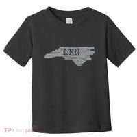 Lkn Lake Norman North Carolina State Gift To Him Her Toddler T-Shirt thumb 0