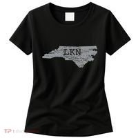 Lkn Lake Norman North Carolina State Gift To Him Her Women's T-Shirt thumb 0