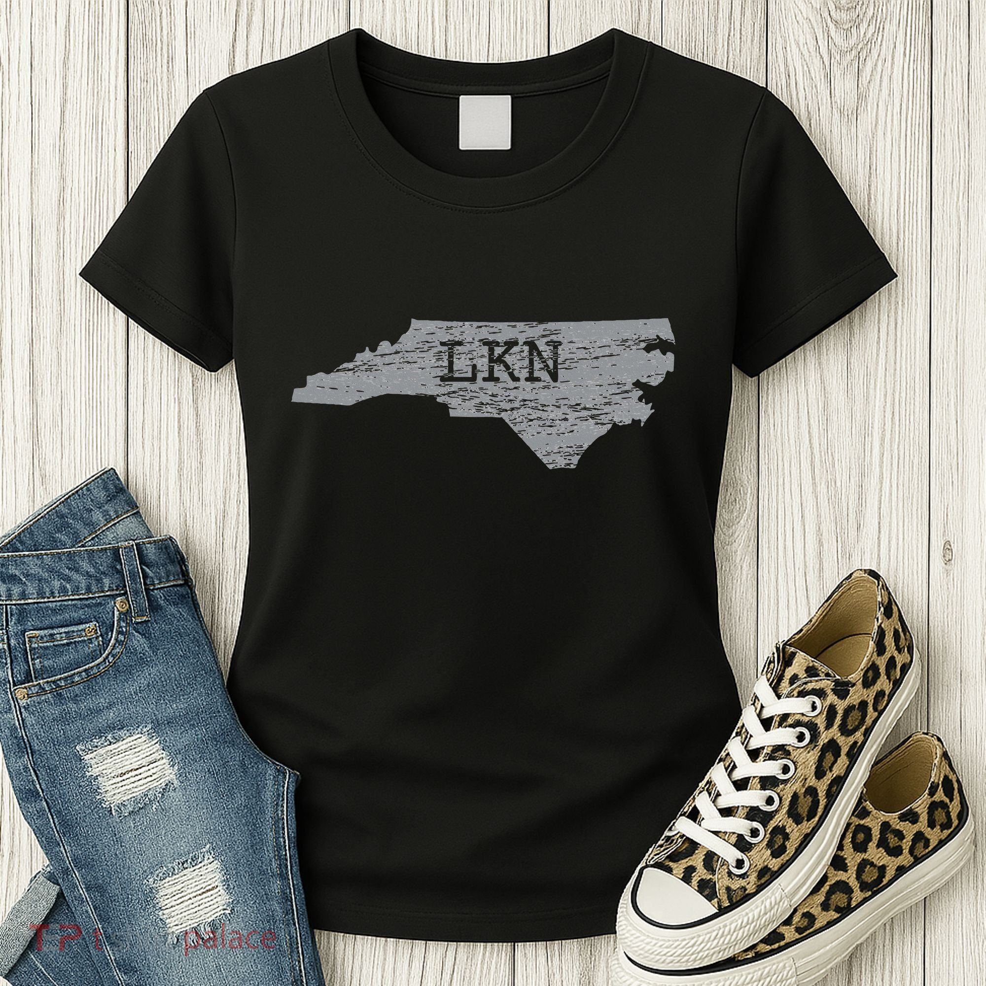 Lkn Lake Norman North Carolina State Gift To Him Her Women's T-Shirt