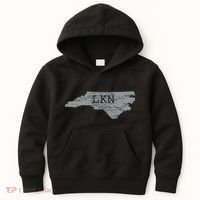 Lkn Lake Norman North Carolina State Gift To Him Her Kids Hoodie thumb 0