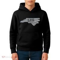 Lkn Lake Norman North Carolina State Gift To Him Her Kids Hoodie thumb 4