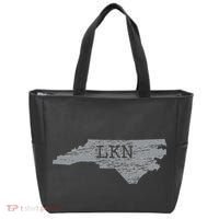 Lkn Lake Norman North Carolina State Gift To Him Her Tote Bag thumb 0