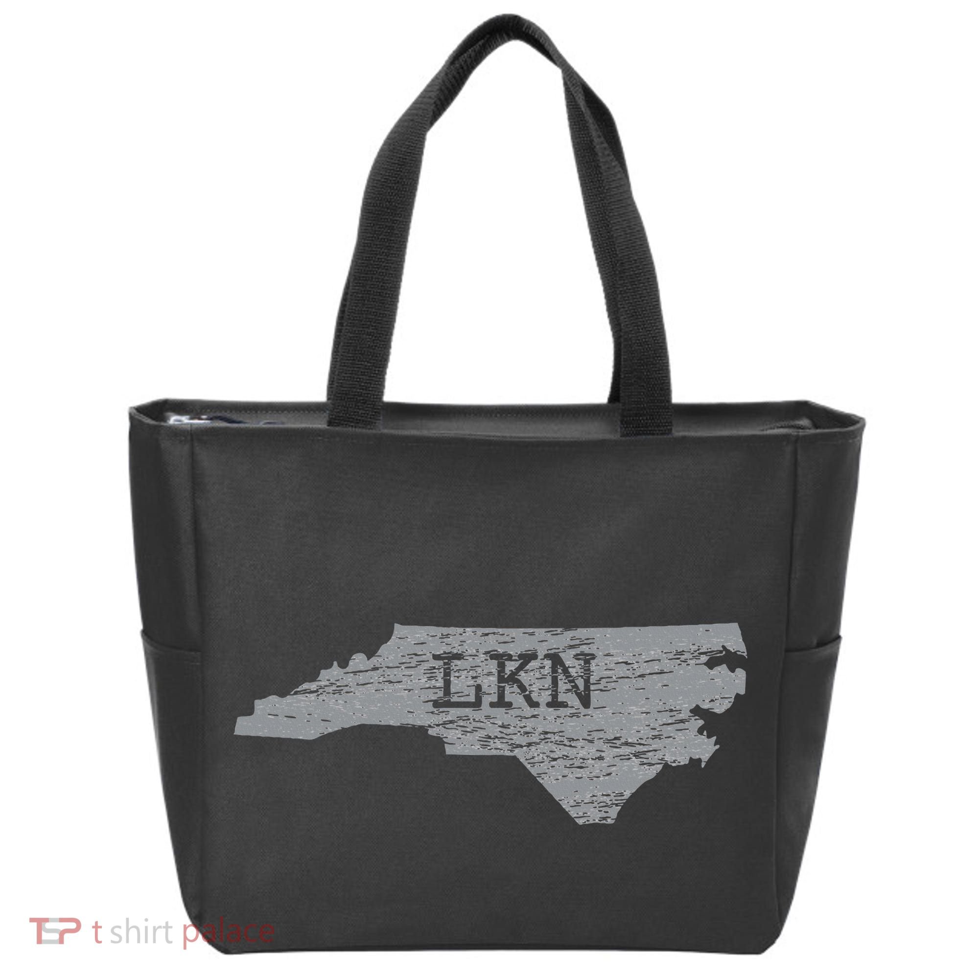 Lkn Lake Norman North Carolina State Gift To Him Her Tote Bag
