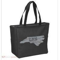 Lkn Lake Norman North Carolina State Gift To Him Her Tote Bag thumb 2