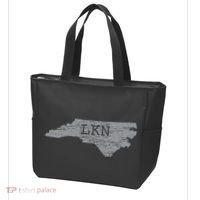 Lkn Lake Norman North Carolina State Gift To Him Her Tote Bag thumb 3