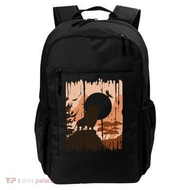 Lion Landscape Nature Mountain Backpack