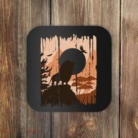 Lion Landscape Nature Mountain Coaster thumb 0