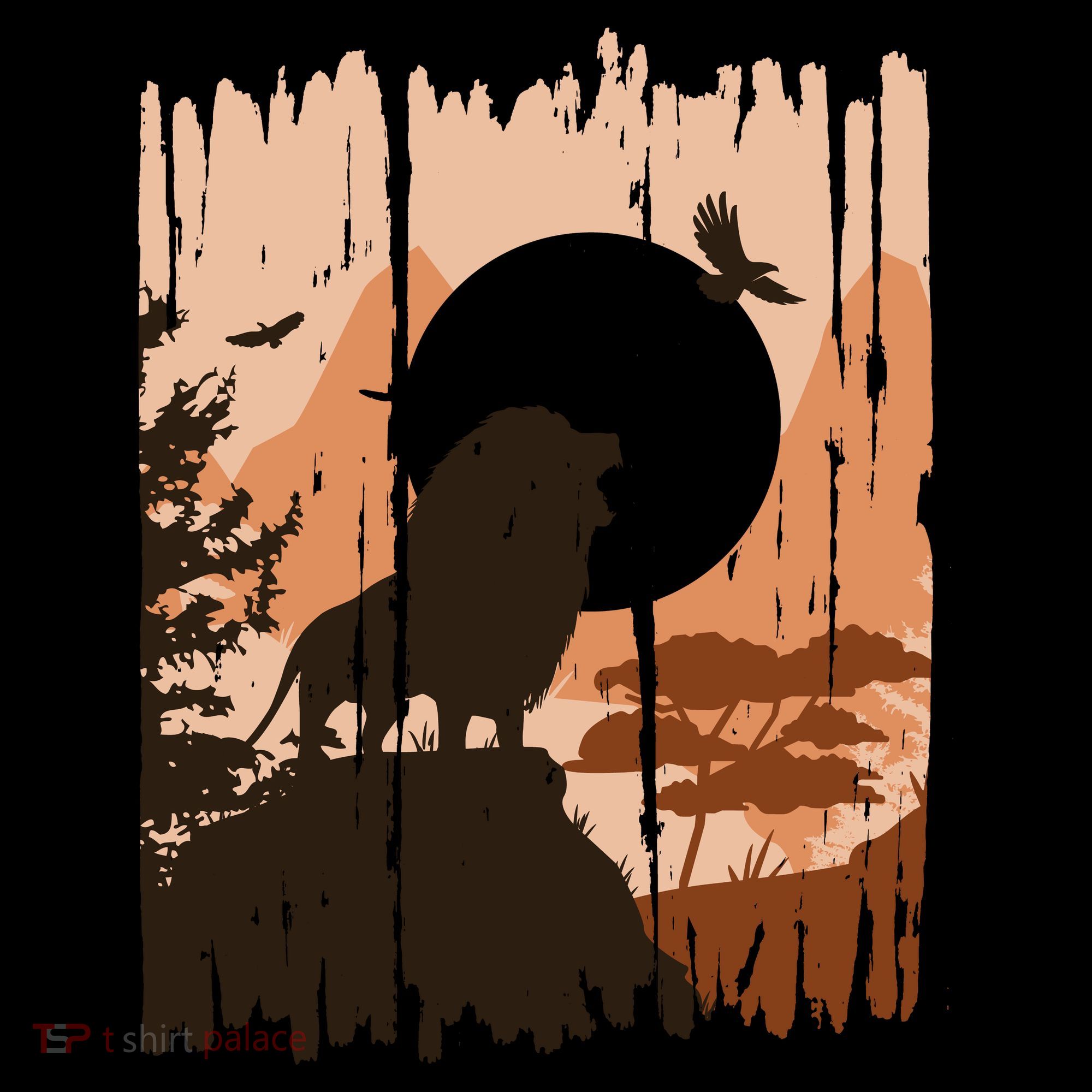 Lion Landscape Nature Mountain Coaster