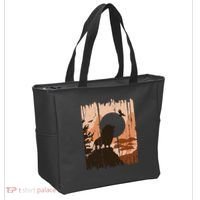 Lion Landscape Nature Mountain Tote Bag thumb 2