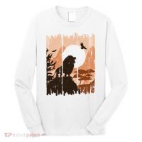 Lion Landscape Nature Mountain Long Sleeve Shirt thumb 0