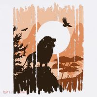 Lion Landscape Nature Mountain Apron thumb 3