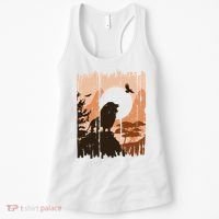 Lion Landscape Nature Mountain Women's Tank Top thumb 0