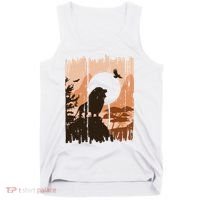Lion Landscape Nature Mountain Tank Top thumb 0