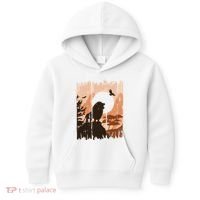 Lion Landscape Nature Mountain Kids Hoodie thumb 0