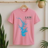 Lkn Lake Norman North Carolina State Gift Map Of Lake Norman T-Shirt thumb 2