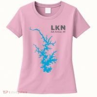 Lkn Lake Norman North Carolina State Gift Map Of Lake Norman Women's T-Shirt thumb 0