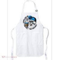 Living Life On The Sidelines Soccer Dad Coffee Skeleton Apron thumb 0