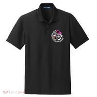 Living Life On The Sidelines Soccer Mom Coffee Skeleton Dry Zone Grid Polo thumb 0