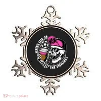 Living Life On The Sidelines Soccer Mom Coffee Skeleton Ornament thumb 0