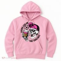 Living Life On The Sidelines Soccer Mom Coffee Skeleton Hoodie thumb 0