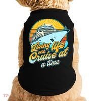 Living Life One Cruise At A Time Doggie Tank thumb 0