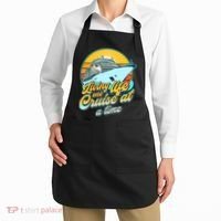Living Life One Cruise At A Time Apron thumb 2