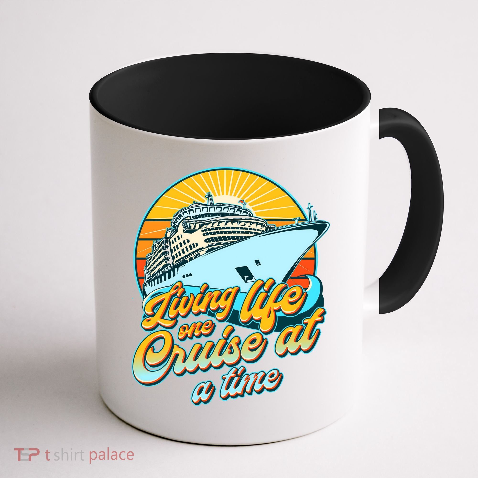 Living Life One Cruise At A Time Coffee Mug