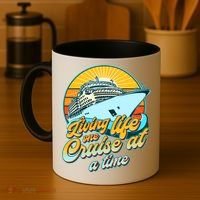 Living Life One Cruise At A Time Coffee Mug thumb 4