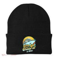 Living Life One Cruise At A Time Beanie thumb 0