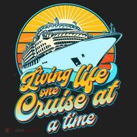 Living Life One Cruise At A Time Beanie thumb 2