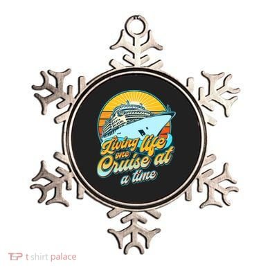 Living Life One Cruise At A Time Ornament