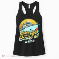 Living Life One Cruise At A Time Women's Tank Top thumb 0