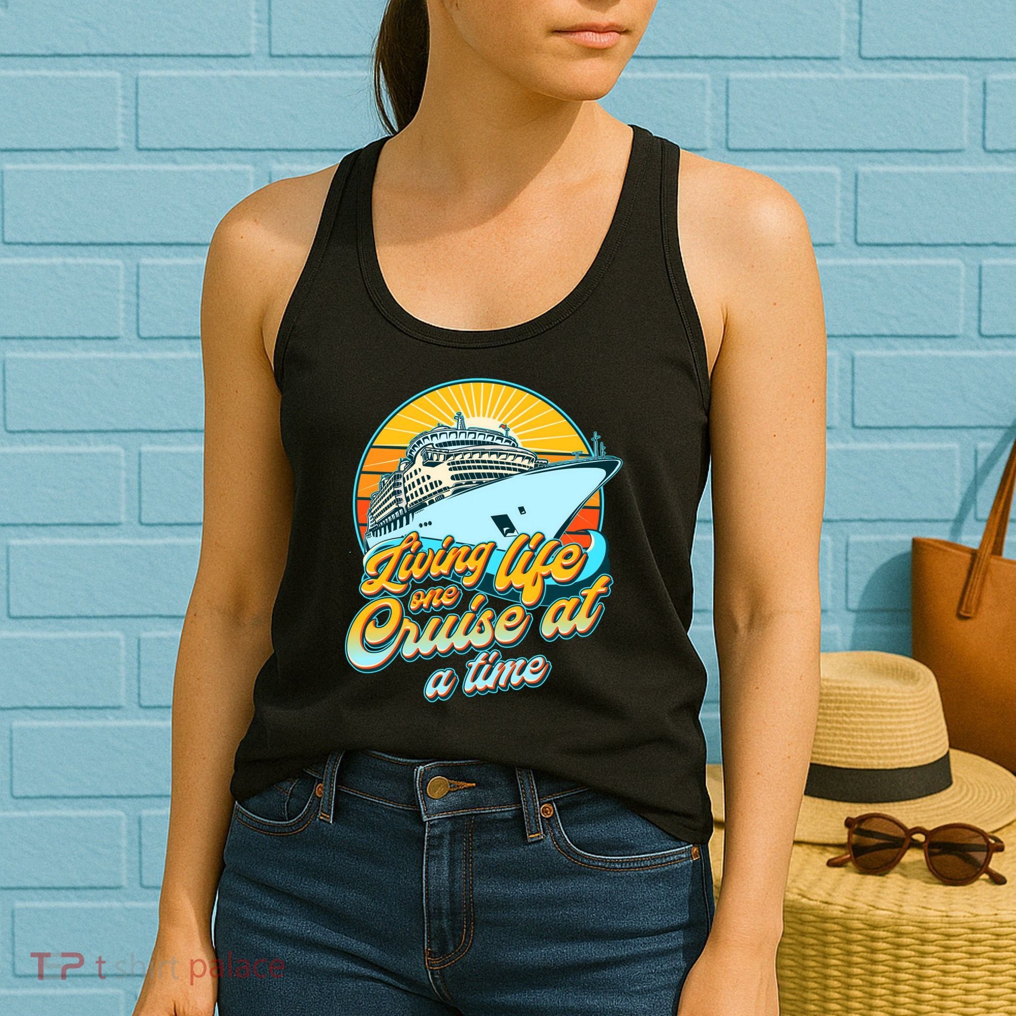 Living Life One Cruise At A Time Women's Tank Top