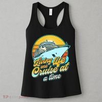 Living Life One Cruise At A Time Women's Tank Top thumb 3