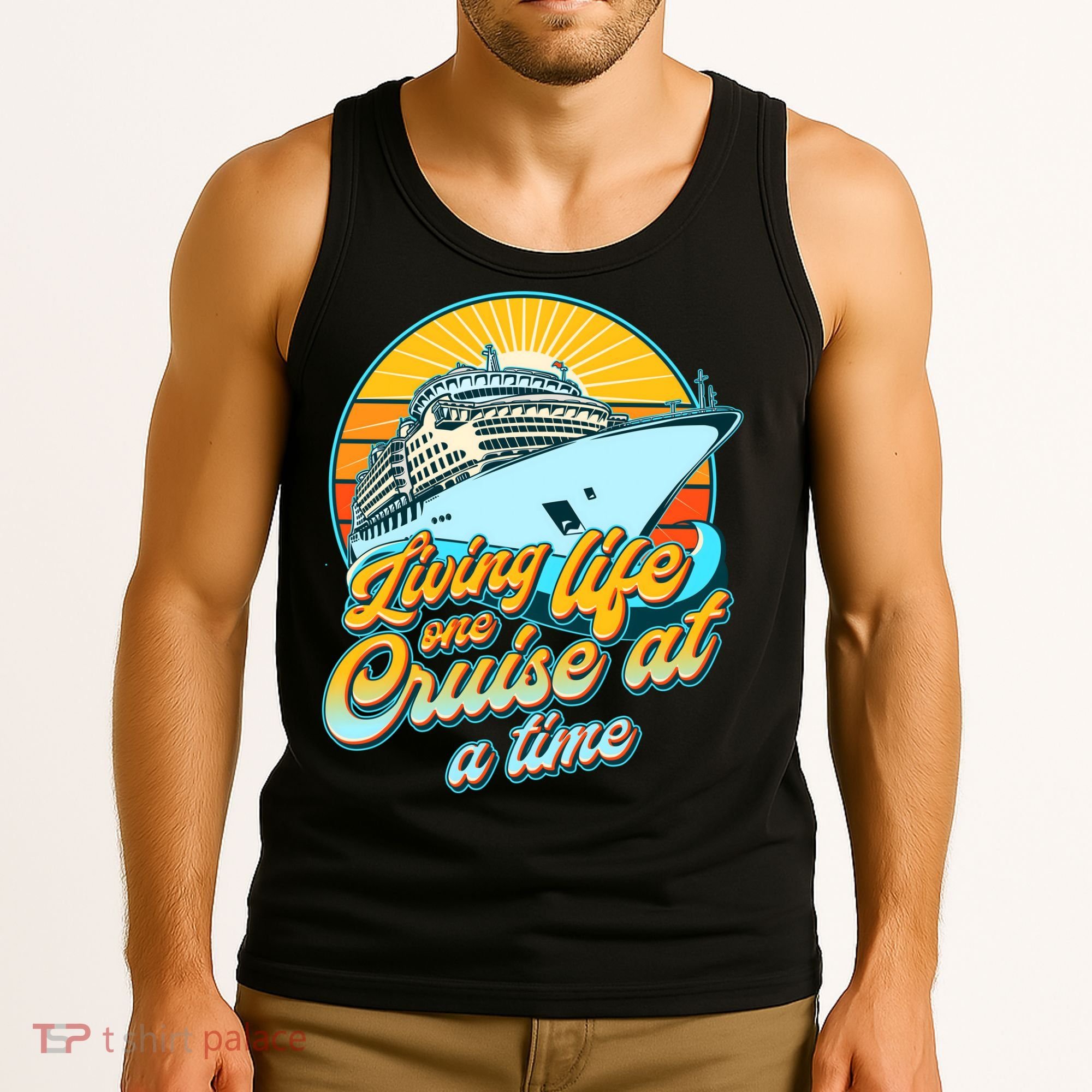 Living Life One Cruise At A Time Tank Top