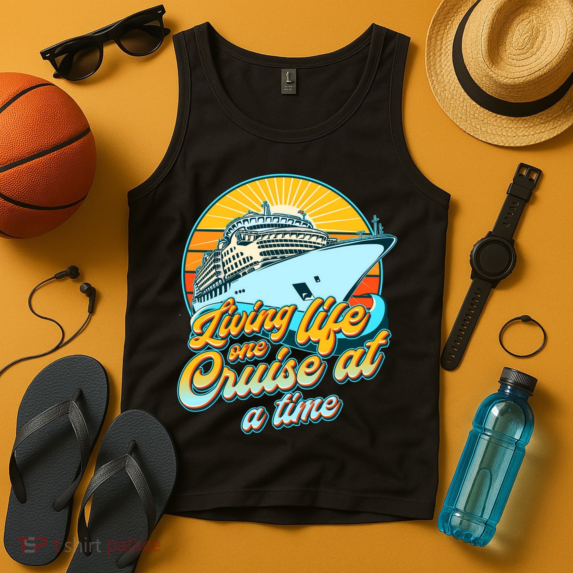 Living Life One Cruise At A Time Tank Top