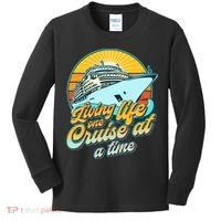 Living Life One Cruise At A Time Kids Long Sleeve Shirt thumb 0
