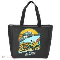 Living Life One Cruise At A Time Tote Bag thumb 0