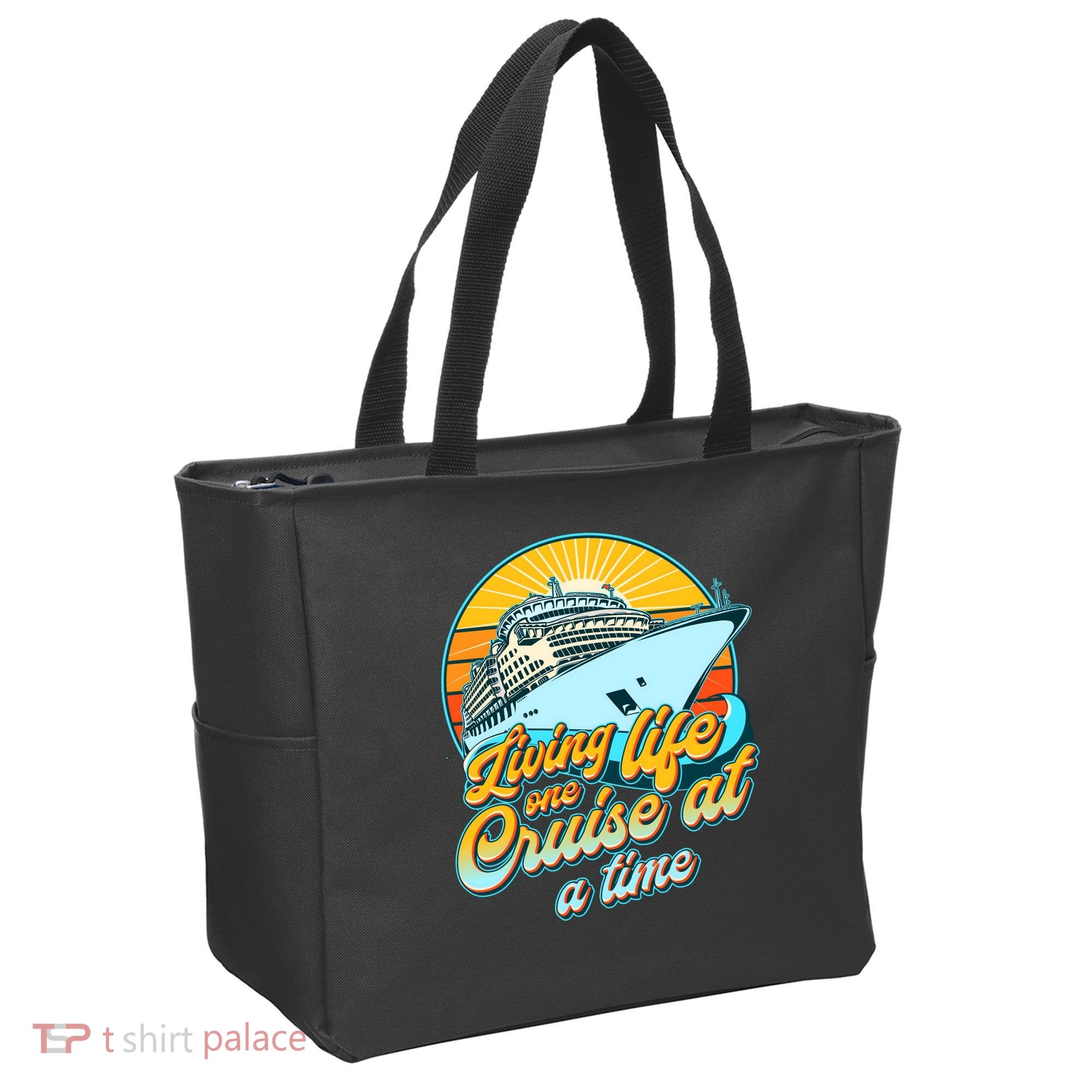 Living Life One Cruise At A Time Tote Bag