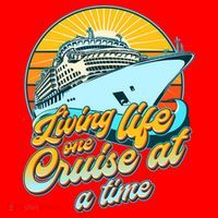 Living Life One Cruise At A Time Santa Hat thumb 1