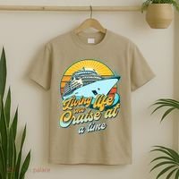 Living Life One Cruise At A Time T-Shirt thumb 2