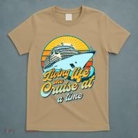 Living Life One Cruise At A Time T-Shirt thumb 5