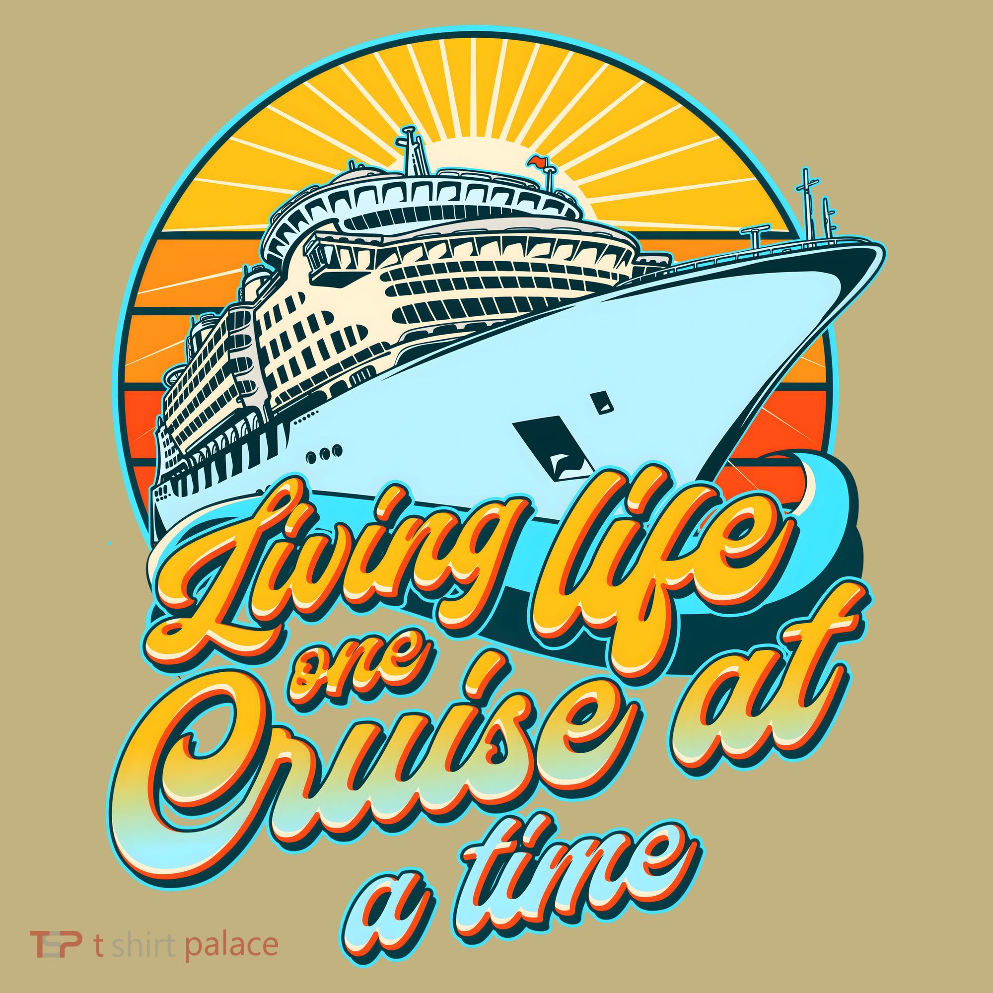 Living Life One Cruise At A Time Mousepad